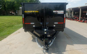 Remolque Volquete Telescópico de 7x16 con Laterales de 4 pies, Ejes de 7K, 14k GVWR, Remolque de Tractor Agrícola Usado con Componentes Centrales de Engranajes y Motor - Product Image 4