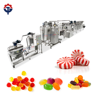 Ligne de production automatique de bonbons durs | Machine à bonbons au lait et aux fruits de type Alpenliebe