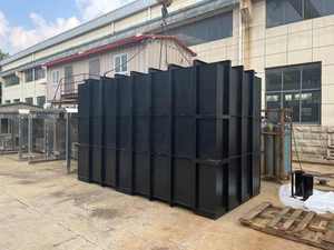 Prêt à vivre Bunker Lits 20FT de long dans une maison pliable à deux étages pour bunker extérieur de luxe moderne souterrain - Product Image 5