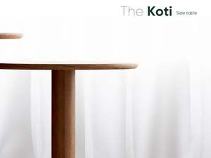 Table de chevet indienne flottante en chêne massif faite à la main Mobilier de chambre minimaliste moderne en bois naturel écologique - Product Image 6