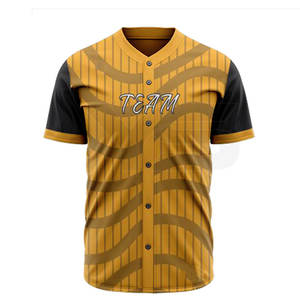 Venta caliente Mejor Calidad Transpirable Impreso Técnicas Conjuntos de uniformes de béisbol Venta al por mayor Pakistán Hecho Ropa deportiva Tallas grandes - Product Image 3
