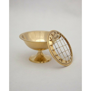 Almacenamiento de cera pulida de oro de lujo en latón macizo Calidad exclusiva perfecta para decoración elegante del hogar contenedor de velas - Product Image 6