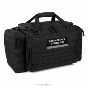Sac de sauvetage technique en nylon Cordura 1000D pour l'extrication en espaces confinés, porte-outils de sauvetage en tranchée et pour les situations de colaps de structures - Product Image 2