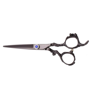 Tijeras de Corte Recto Profesionales de Acero Inoxidable de 7 Pulgadas para Diestros, Tijeras de Entresacar, Accesorios de Peluquería y Barbería - Product Image 6