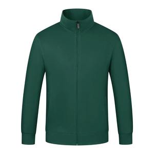 Basics coton mélangé à manches longues veste à capuche fermeture éclair veste hommes sweats à capuche sweat Slim Fit homme vêtements - Product Image 5