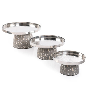 High Quality Eco-Friendly Mother of Pearl Round Cake Stand for Ramadan Holiday From Vietnam - Product Image 6