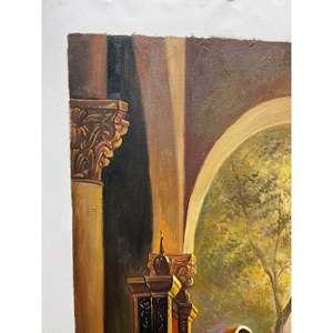 Dipinto a mano ritratto di gesus 36x24 pollici dipinto a olio moderno astratto per soggiorno parete Art 100% dipinto a mano - Product Image 5