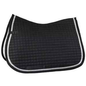 Tissu en daim de coton, tapis de selle pour cheval, dressage, saut d'obstacles, tout usage, tapis de selle pour équitation, tapis de selle Barooq - Product Image 4