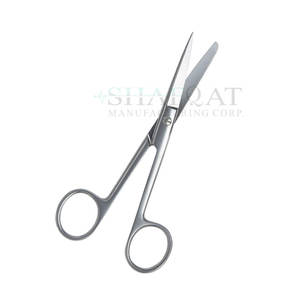 Tijeras quirúrgicas rectas reutilizables manuales de acero inoxidable de alta calidad para cortes limpios y seguros médicos en quirófanos - Product Image 3