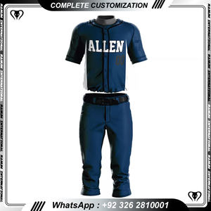 Hermosas camisetas de béisbol de estilo con logotipos y detalles de equipos auténticos - Product Image 2