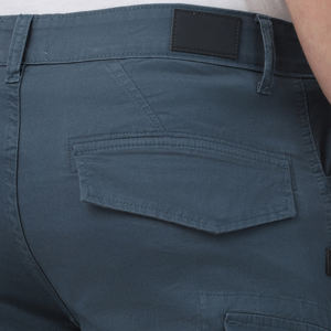 Cargo Pants Men's Casual Mid Waist Straight Fit Washed Fleece Lining Breathable Quick Dry Jogger <b>Trousers</b> with Pockets - Product Image 4