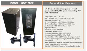 Hệ Thống Âm Thanh Mảng Sân Khấu Đầy Đủ Pa Hệ Thống Loa Phóng Thanh Chuyên Nghiệp 12 Inch Hoạt Động Ngoài Trời - Product Image 2