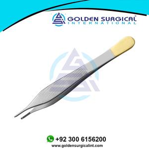 Pince à épiler pour greffe de cheveux pince à épiler Adson TC pince à pouce médicale chirurgicale - Product Image 5