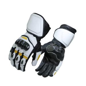 Gants de course en cuir pour moto, protection complète des doigts, gants de moto respirants, gants de course pour moto - Product Image 5