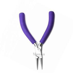 Stainless Steel <b>Nose</b> <b>Pliers</b> for Jewelry Making Wire Wrapping Crafts-Compact Design Customizable Size Color MANAN INSTRUMENTS - Product Image 5
