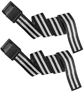 BFR Occlusion <b>Bands</b> Set of 2 Blood Flow Restriction Straps with Buckle Loop for Arm & Leg Workout <b>Exercise</b> <b>Bands</b> - Product Image 3