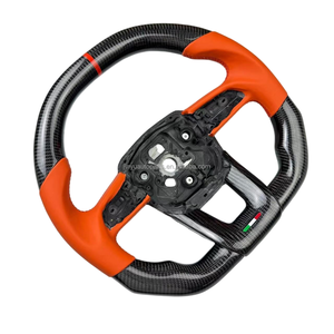 Volante Deportivo Personalizado de Fibra de Carbono con LED para Lamborghini URUS LP550 LP560 LP570 Huracán Gallardo Aventador, Auto de Lujo - Product Image 5