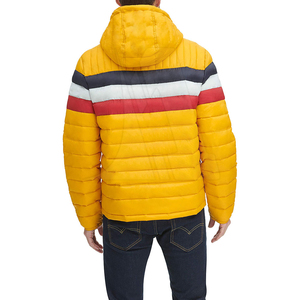 Vente en gros Doudoune de haute qualité pour homme Nylon Polyester Personnalisez votre logo de marque Veste d'hiver Doudoune à capuche pour homme - Product Image 2
