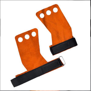Best Custom Logo <b>Gymnastic</b> Gloves for Fitness Safety <b>Hand</b> <b>Grips</b> for Pull Ups Weightlifting Training with Leather <b>Grip</b> - Product Image 6