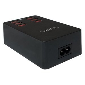 Chargeur USB LogiLink 6 ports 32W noir type A multifonction - Product Image 4