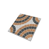 Carreaux de sol en porcelaine de qualité supérieure 300X300mm 12X12 pour parkings extérieurs Finition mate rustique Style de terrasse à surface rugueuse