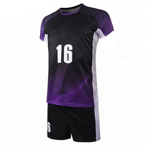 Diseño de uniforme de voleibol personalizado a precio al por mayor uniforme de voleibol profesional a la venta uniforme de voleibol de manga corta - Product Image 5