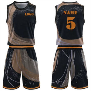 Uniforme de basket-ball de club athlétique haut de gamme imprimé 100% polyester, respirant, couleurs personnalisables, logo d'équipe, professionnel - Product Image 4