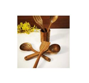 2025 Top Tendance Qualité Premium Bois De Mangue Cuillère Fourchette Ensemble Maison Table À Manger Dîner Ware pour Cadeaux Vente Chaude - Product Image 6