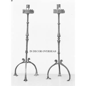 Diseño estándar de alta calidad de aluminio fundido plata brillante pulido 5 brazos decoración de la boda accesorios de candelabros - Product Image 5