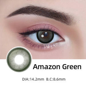 Boîte à lentilles de contact respirante personnalisée, emballée dans un sac OPP, service complet pris en charge, usine, lentilles colorées 14,2 mm, commande d'une paire - Product Image 4