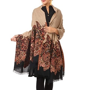 2025 High Quality New Ladies Pashmina <b>Shawls</b> Printing Fancy Embroidery Headwear <b>Shawl</b> Islamic Muslims <b>Women</b> Cashmere <b>Shawls</b> - Product Image 4