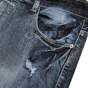 2025 pantalones cortos de mezclilla para hombre a granel pantalones cortos de verano a la moda personalizados al por mayor asequibles para hombre - Product Image 2