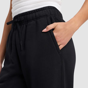 Survêtement décontracté pour femme, logo personnalisé OEM tendance, vêtements de sport d'hiver, respirant, léger, polyester/coton, toucher doux - Product Image 5