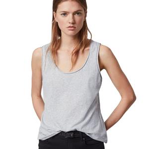 Camiseta sin mangas de algodón suave de alta calidad para mujer, cómoda, relajada, para correr, ejercicio, camiseta sin mangas, Croptop - Product Image 6