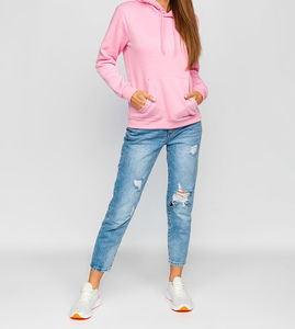 ODM OEM haute qualité grande taille sweats à capuche pour femmes hiver sweats à capuche en coton pull impression personnalisée logo sweats à capuche pour les femmes en gros - Product Image 1
