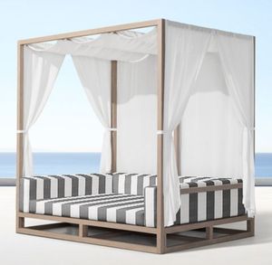 Berceau de bébé en fibre d'argent de qualité supérieure, protection anti-rayonnement, pour extérieur, jardin côtier, vente en gros - Product Image 3