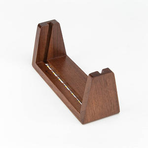 Solid Wood Luminous Acrylic Calendar Base U-shaped Base Postcard Photo Frame Base LED Desktop <strong>Christmas</strong> <strong>Decoration</strong> - Product Image 4