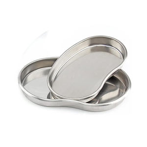 Instrument chirurgical réutilisable en acier inoxydable allemand de plat de rein professionnel pour des cliniques d'hôpitaux Source manuelle garantie de 3 ans - Product Image 2