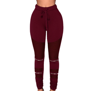 กางเกงเลกกิ้งออกกำลังกายผู้หญิงคุณภาพสูง โพลีเอสเตอร์ ดีไซน์ล่าสุดปี 2022 ขายส่ง สี ขนาด สไตล์ ปรับแต่งได้ รับผลิตแบบ ODM/OEM - Product Image 6