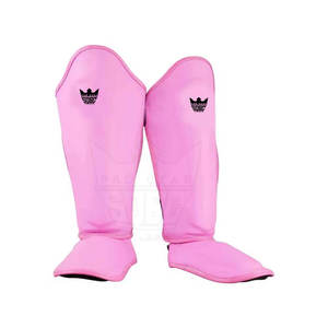 Espinilleras de MMA de Cuero con Diseño Personalizado - Protección Profesional, Logotipo Personalizado, Ligeras y Ajustables |   Venta al por Mayor - Product Image 3