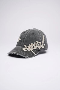 Gorra de béisbol desgastada sin estructura para estampado DTF, lista para venta al por mayor, bajo MOQ, gorra de papá en blanco desgastada - Product Image 1