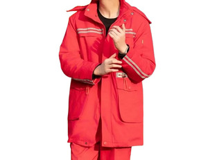 Vestes d'extérieur de sécurité haute visibilité pour les vêtements de travail de route durables imperméables d'hiver de travailleur de la construction avec plusieurs poches - Product Image 5