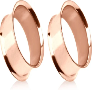 ต่างหูเคลือบ PVD สีโรสโกลด์ - Product Image 3