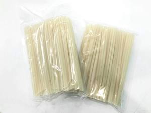 Pajitas biodegradables de alta calidad para beber almidón de maíz y arroz, pajitas biodegradables no plásticas para beber, respetuosas con el medio ambiente, Sra. Cherish - Product Image 5