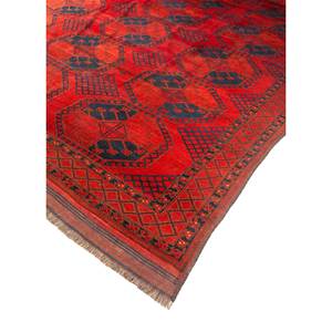 Kiaan Hand Knotted Wool Rugs <b>Red</b> Orange Geometric Abstract Kilim for Teen for Home Entryway Hallway-Paem-469 9x12 Rectangle - Product Image 2