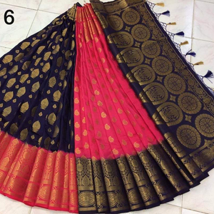PURE DOUX KANCHIVRAM PETHANI SOIE SAREE - Product Image 1