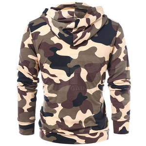 Sudaderas con Capucha de Camuflaje para Hombre, Estilo Urbano, Talla Grande, con Tela Suave para Uso Casual, Estilo Informal y Comodidad Diaria - Product Image 2