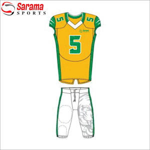 Conjunto de uniformes de fútbol americano, Jersey personalizado de sarga, Mejor Equipo Juvenil - Product Image 3