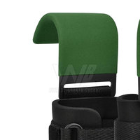 Sangles de musculation professionnelles en néoprène ultra-résistantes avec crochets de puissance, respirantes, antidérapantes, pour l'entraînement en salle de sport, personnalisables