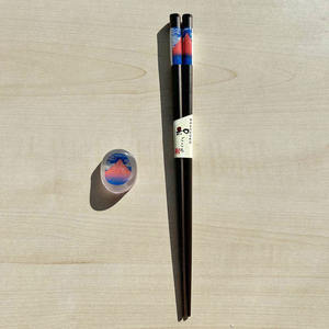 Soporte y soporte para palillos estilo ukiyo-e japonés - Product Image 3